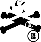 bluza white on black