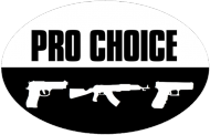 Pro choice gun - koszulka dwa kolory