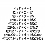 piękno matematyki 2 wzór koszulka z kołnierzykiem