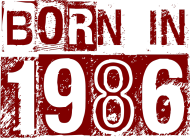 Bluza Born in 1986