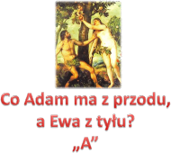 co mają Adam i Ewa?