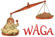 kubek znak zodiaku WAGA