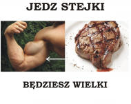 JEDZ STEJKI DLA PAKERÓW