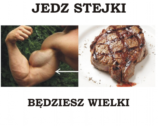 JEDZ STEJKI DLA PAKERÓW