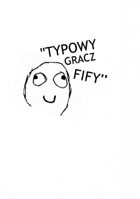 KUBEK TYPOWY GRACZ FIFY - nadruk