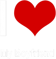 Ekotorba - "I LOVE My Boyfriend" (czarna)