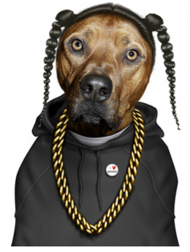 Koszulka "Snoop Dogg" jako pies