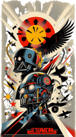 Star Wars Andor Polska Szkoła Plakatu men