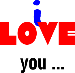i love you...