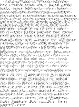 Standard Model Lagrangian Black
