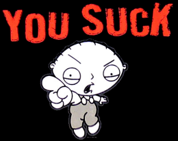 You suck Bluza