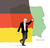 Za  zasłoną | koszulka męsska