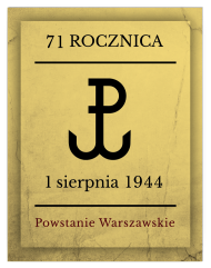 71 rocznica wybuchu Powstania Warszawskiego damska