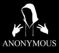 koszulka z anonymous czarna