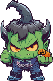 Hulk, Halloween, superbohater