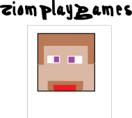 koszulka ze steve i napisem ZiomPlayGames-Męska