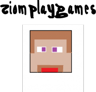 koszulka ze steve i napisem ZiomPlayGames-Chłopieńca