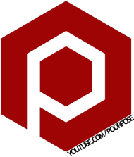 Purpose Logo czerwone