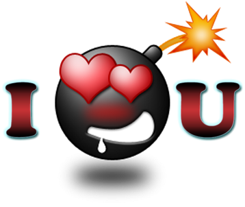 I LOVE YOU T-shirt damski