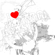 Koszulka I Love Electro House PAINT (czarna)