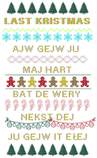 Last kristmas AJ gejw ju kubek