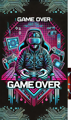 Cyberpunk Gamer VR