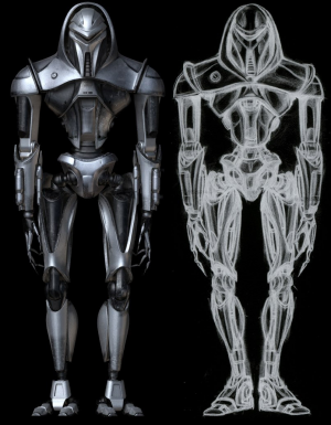 Battlestar Galactica - Cylon Draw Hoodie - nadruk