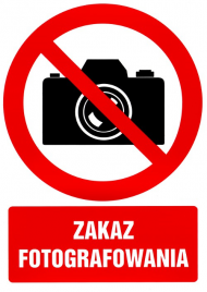 Zakaz Fotografowania
