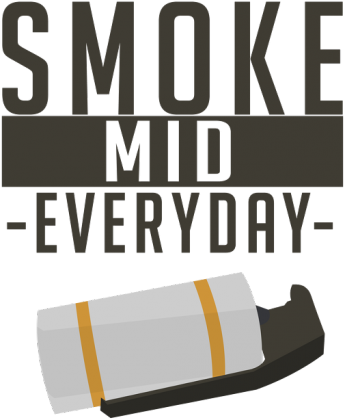 CSGO: Smoke Mid Everyday (Kubek)