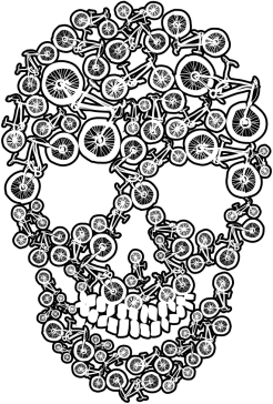 BIKE04 - koszulka rowerowa męska