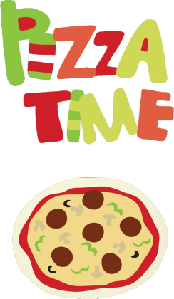 Pizza time (biała) - kobieca