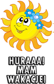 HURA WAKACJE! biały t shirt dziewczęcy