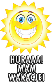 HURA WAKACJE! biały t shirt męski