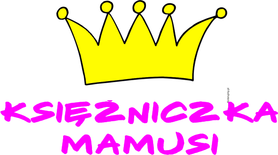 KSIĘŻNICZKA MAMUSI biały dziewczęcy t shirt