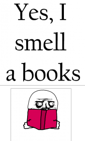 Bluzka damska "Smell a Books"