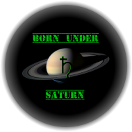 Koszulka damska BORN UNDER Saturn