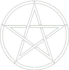 Koszulka damska PENTAGRAM dwustronny - tanio!