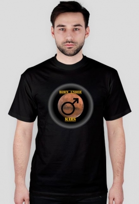Koszulka BORN UNDER Mars - Ok-kult Shop