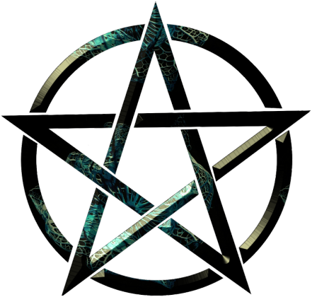 Koszulka damska PENTAGRAM wzór 2 - tanio!