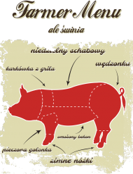 Farmer Menu - ale swinia