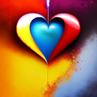 Magnes Serce -"Kolorowa miłość: Walentynkowa inspiracja"