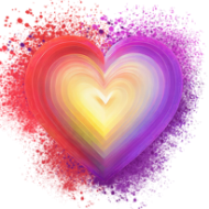 Kubek-Serce w pastelowych kolorach