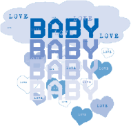 Bluza-Opowieść o Miłości Matki do Dziecka - Serce i Baby Love na Bluzie