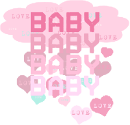 Body-Różowa opowieść o Miłości Matki do Dziecka - Serce i Baby Love na Body