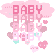 Koszulka damska z długim rękawem -Różowa opowieść o Miłości Matki do Dziecka - Serce i Baby Love na Koszulce
