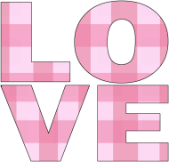 Koszulka -"Miłość zaklęta w Różowych Kratkach"