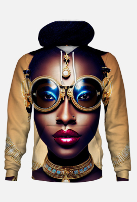 Bluza-Kolorowa księżniczka w stylu steampunk - Kolorowywymiar