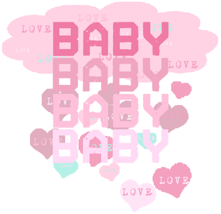 Kubek- Różowa opowieść o Miłości Matki do Dziecka - Serce i Baby Love na Kubku