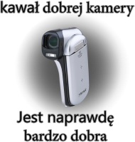 Kawał dobrej kamery - bluza z kapturem