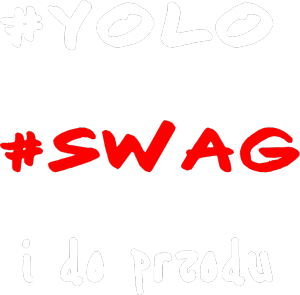 #Yolo - nadruk